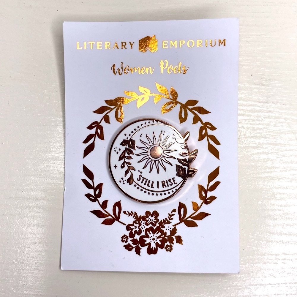 Still I Rise Enamel Pin